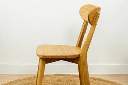 Oak chair seat ISKU 